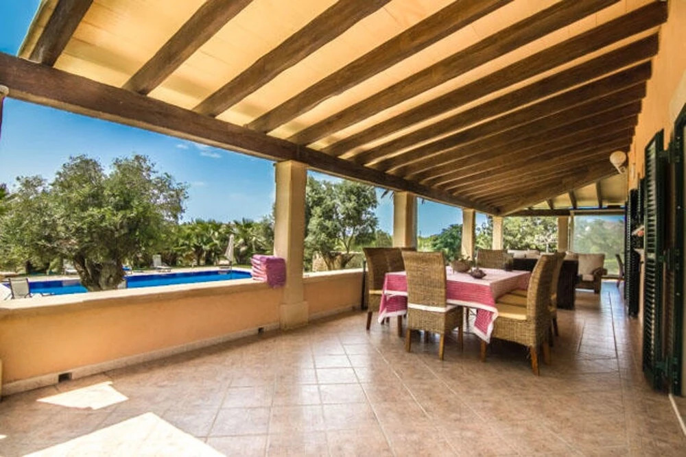 Villa With 5 Bedrooms in Ses Salines, With Private Pool, Enclosed Gard