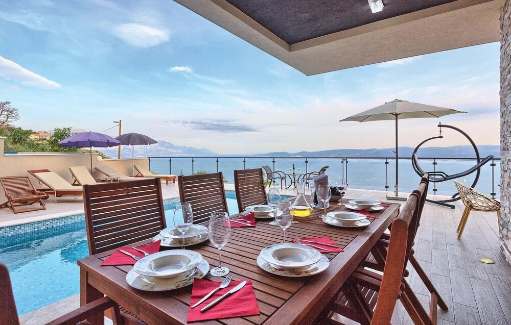 Villa Mia with private pool, Whirlpool, gym, sauna, seaviews