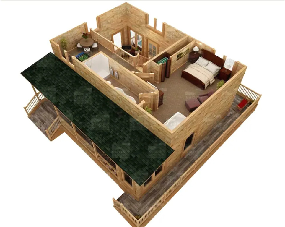 Misty Mountain Hideaway - Three Bedroom Cabin