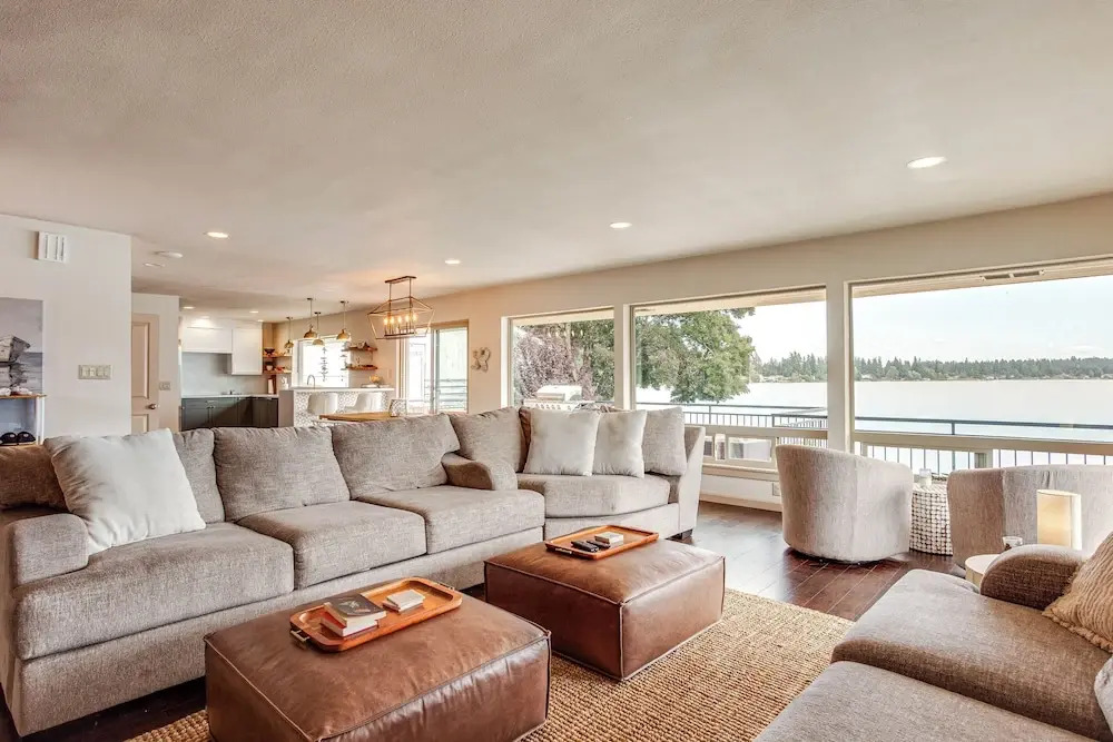 Lake Spanaway Retreat: Home w/ Private Beach!