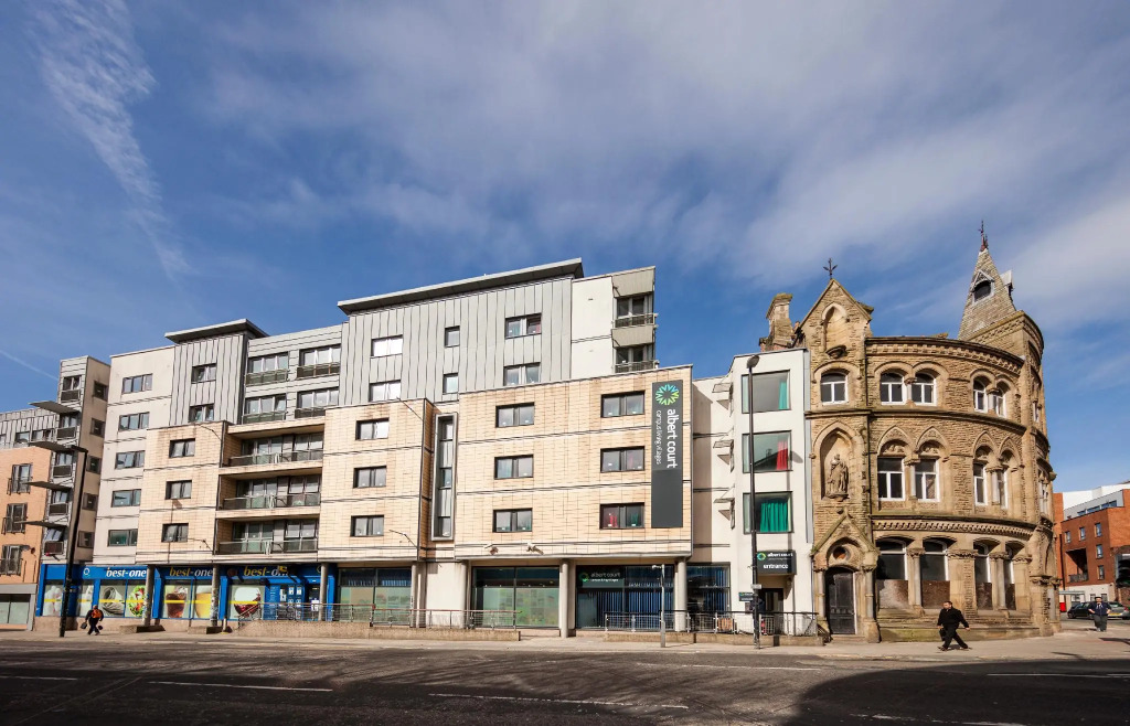 Albert Court in Liverpool