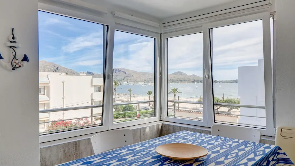 Apartment With 2 Bedrooms in Puerto de Pollença, With Wonderful sea View, Terrace and Wifi Near the Beach