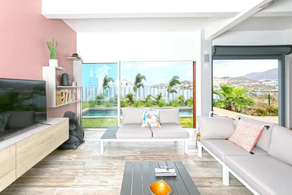 Villa with 2 Bedrooms in Saint Martin, with Private Pool, Enclosed Garden And Wifi - 2 Km From the Beach