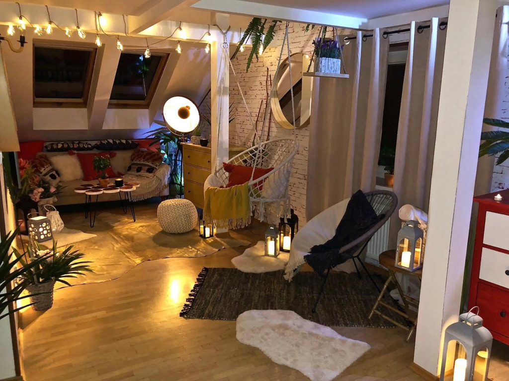 Duplex with quite terrace on Wenceslas sq