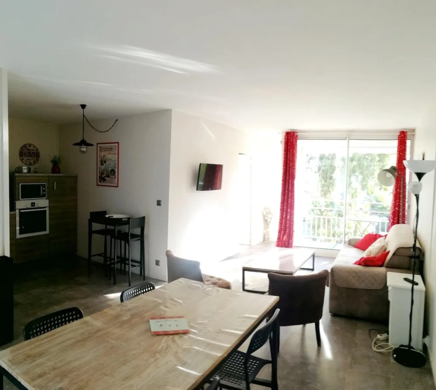 Apartment with One Bedroom in Arcachon, with Furnished Balcony