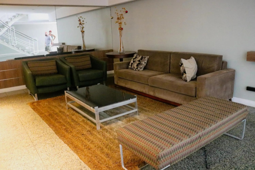 Apartamento com Varanda vista mar, Max 4 Pessoas