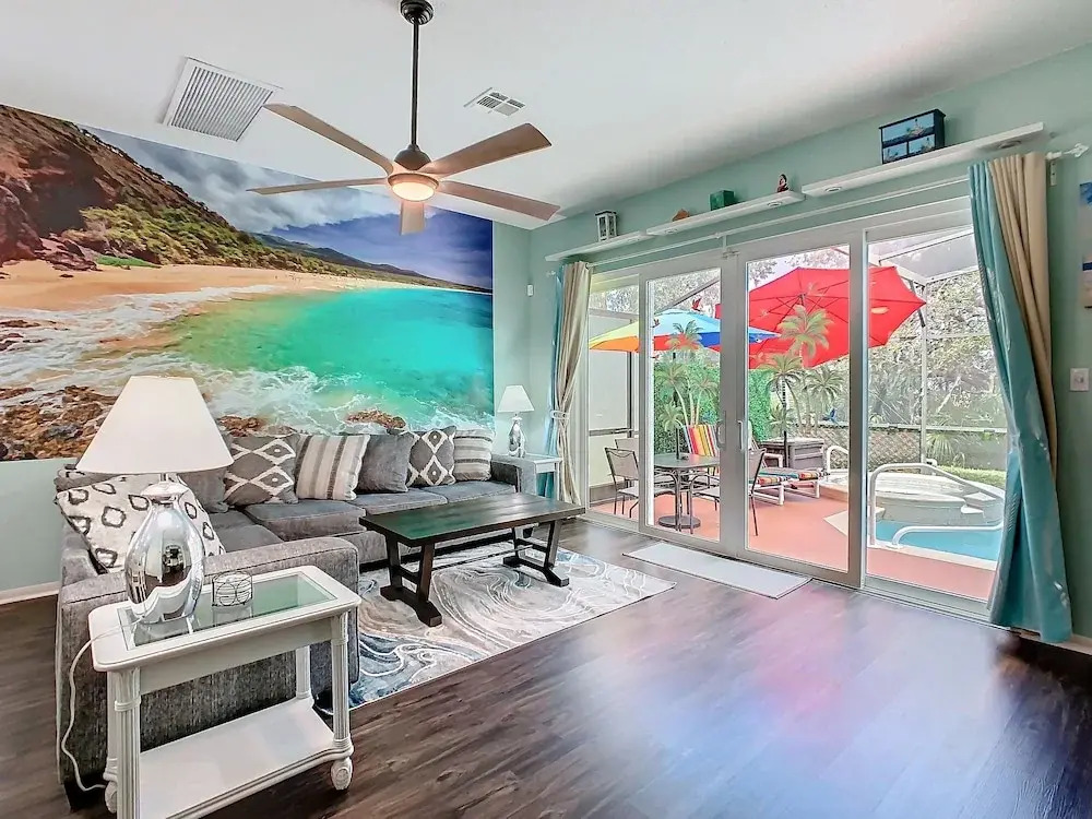 Under The Sea Vacation Pool Spa Home
