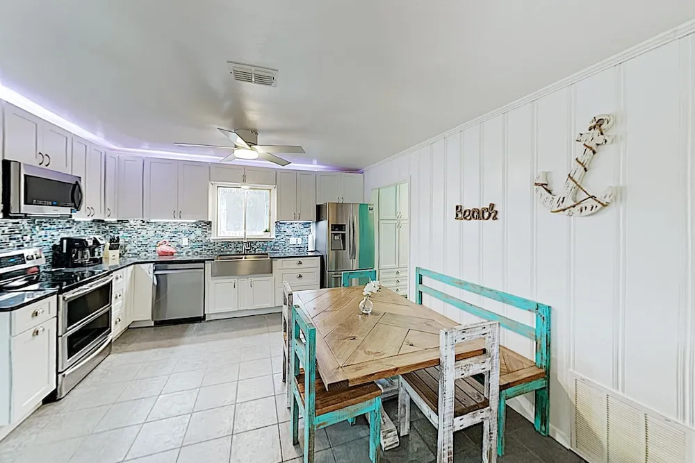 New Listing! Corner-lot Getaway W/ Screened Porch 3 Bedroom Home