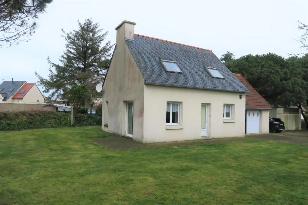 Maison avec jardin à 400m de la plage à Landrellec en PLEUMEUR-BODOU Ref 250