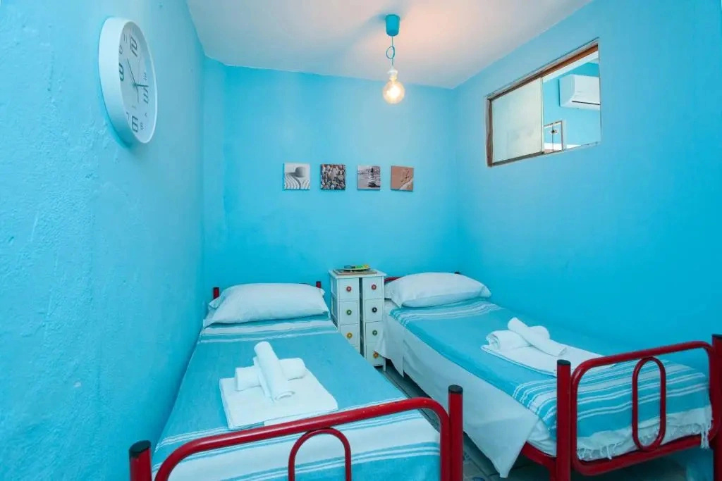 Blue house in santa Lucia