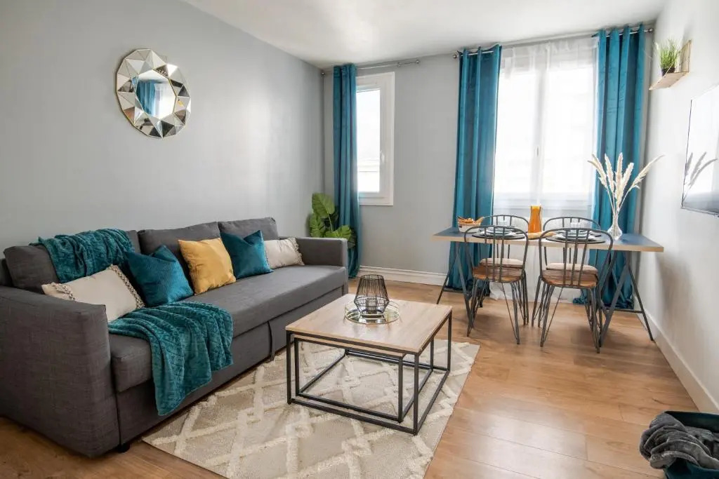 Appartement lumineux/Proche hôpital/Vieux Tours/Parking