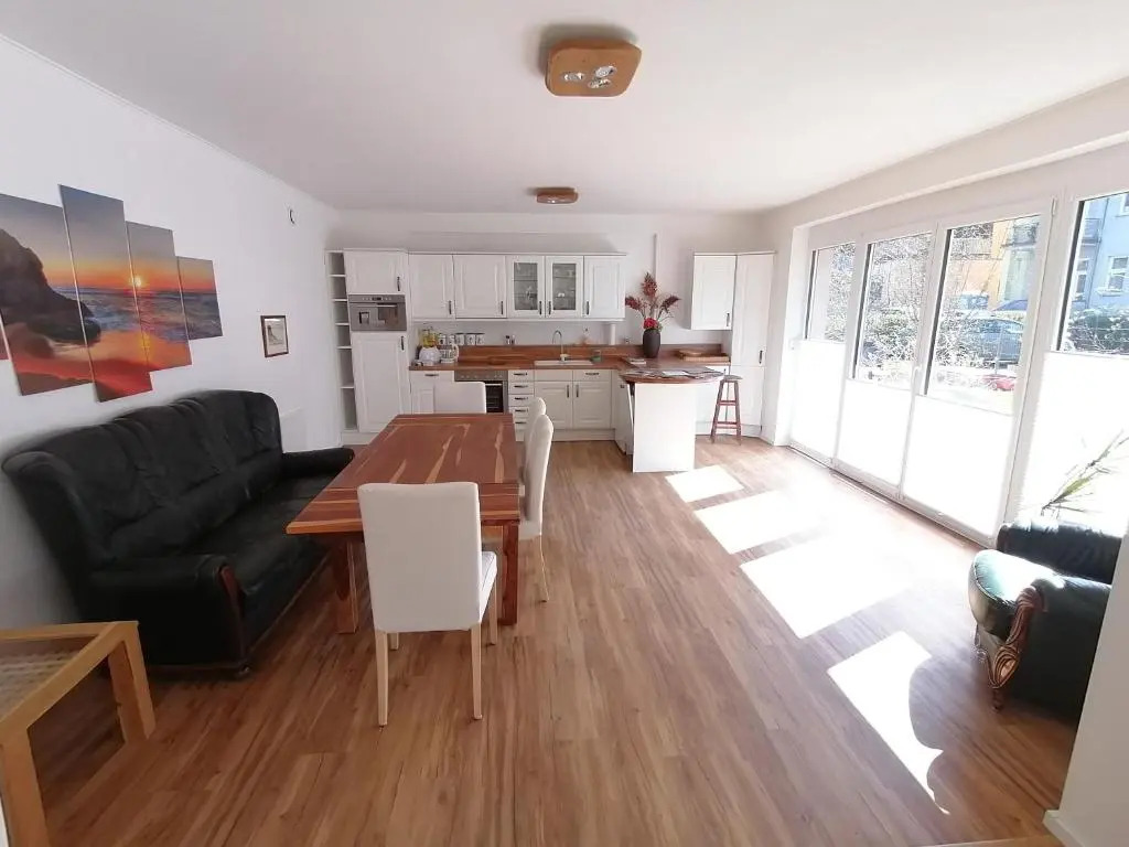 85 qm Wohnung Pauluste mit Terasse und Garten