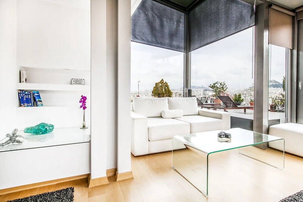 Amazing view loft in Thissio with big balcony