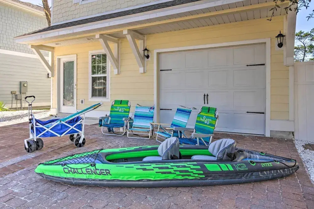 Half Mi to Inlet Beach: Home w/ Grill & Fire Pit