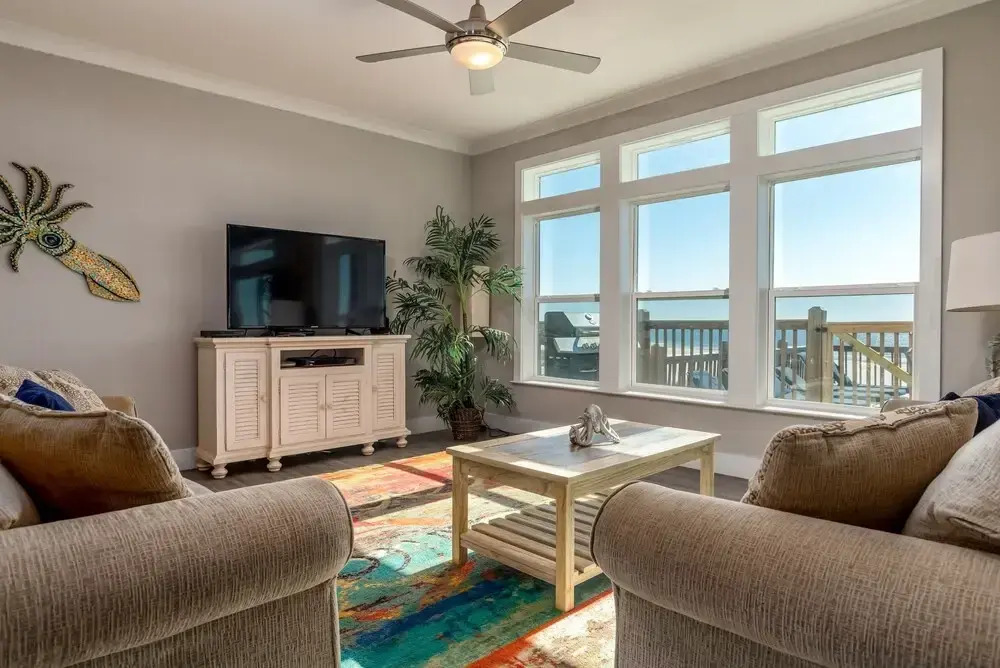 Island Time Iv - Pet Friendly! Private Heated Gulf Facing Pool - Covered Porches And Sundecks - This Amazing Home Has It All! 5 Bedroom Home by RedAwning