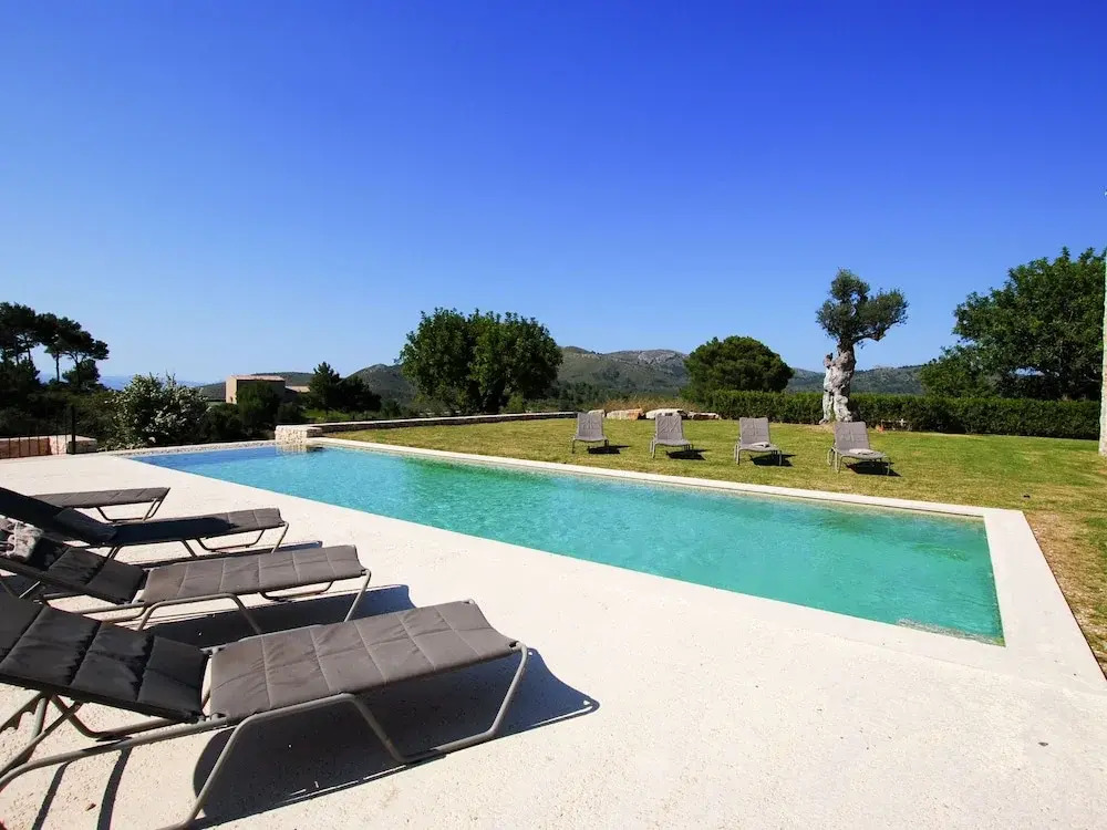 Luxury Design Villa With Large Private Pool and sea View in Northern Mallorca
