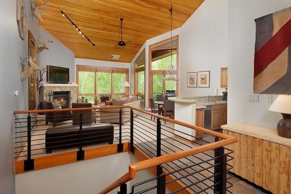 Contemporary Townhome With Ski-in/ski-out Access by The Woodrun V Townhouses by RedAwning
