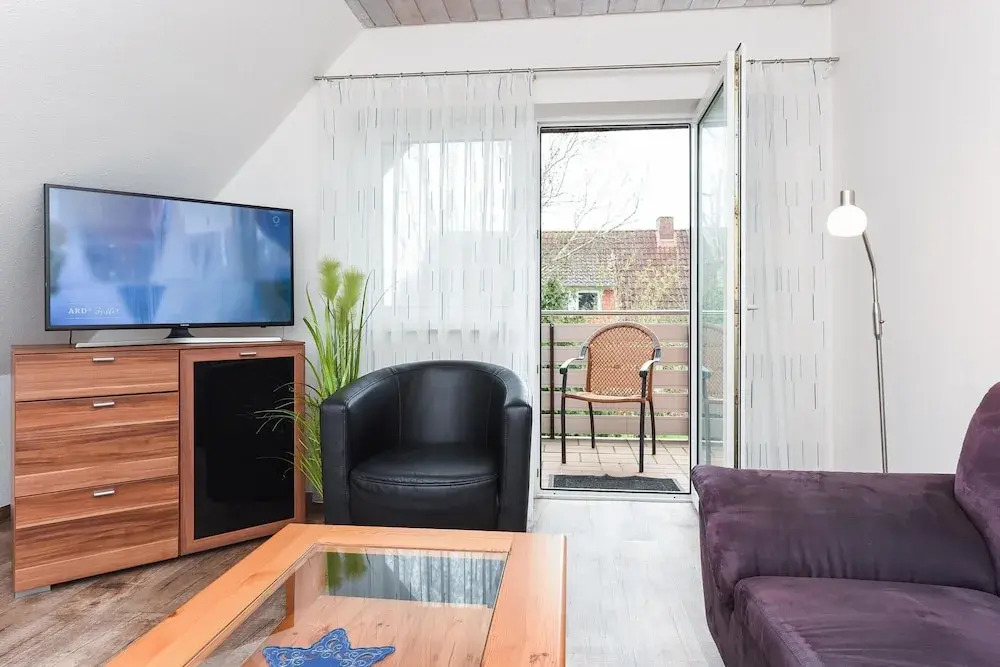 Gemuetliche Ferienwohnung mit Balkon - Ideal fur 2 Personen