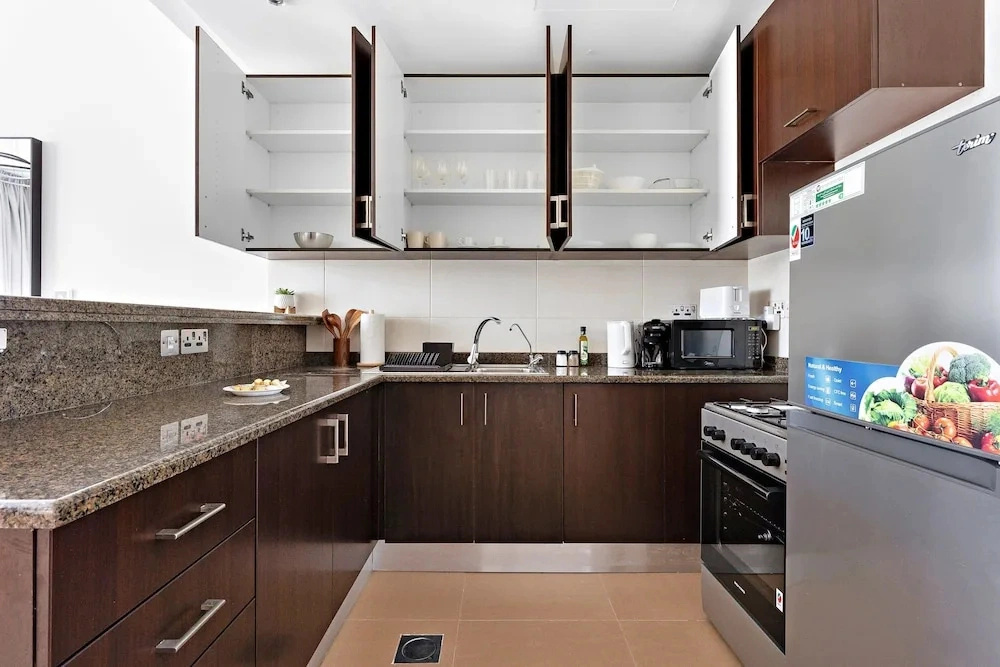 Silkhaus 1BR Orchid in Al Rayyana Balcony