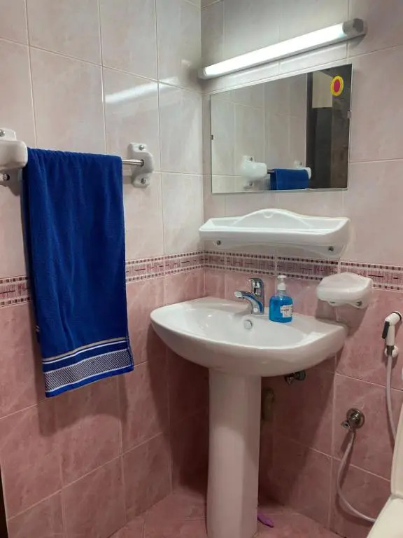 Sharjah Homestay not hotel Master Bedroom with attached private washroom in furnished 2 BHK flat