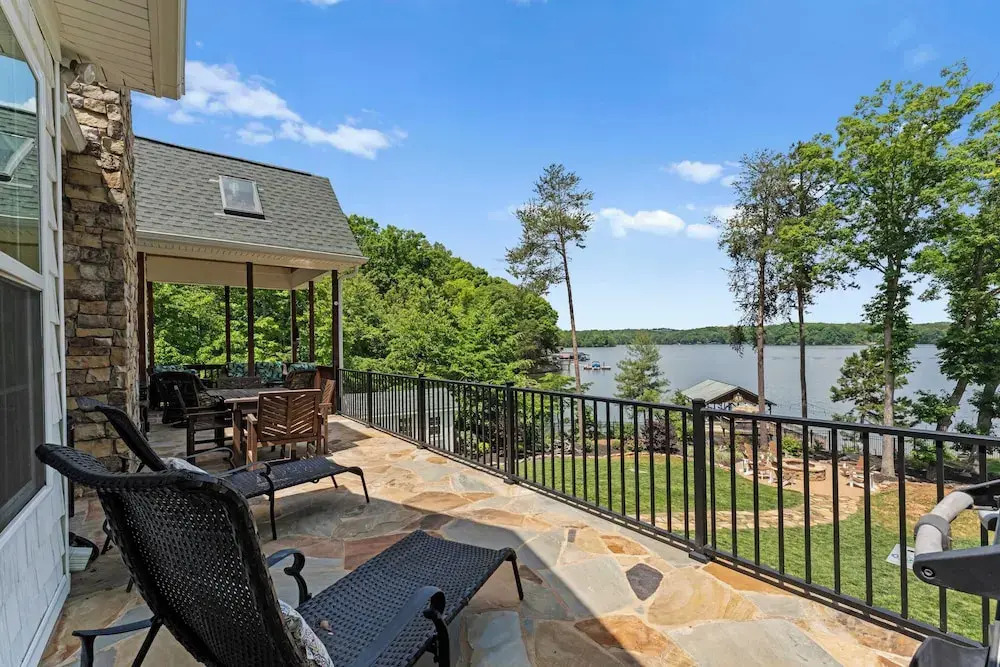 Spacious Waterfront Home on Lake Norman With Firepit, Views, and Dock Access