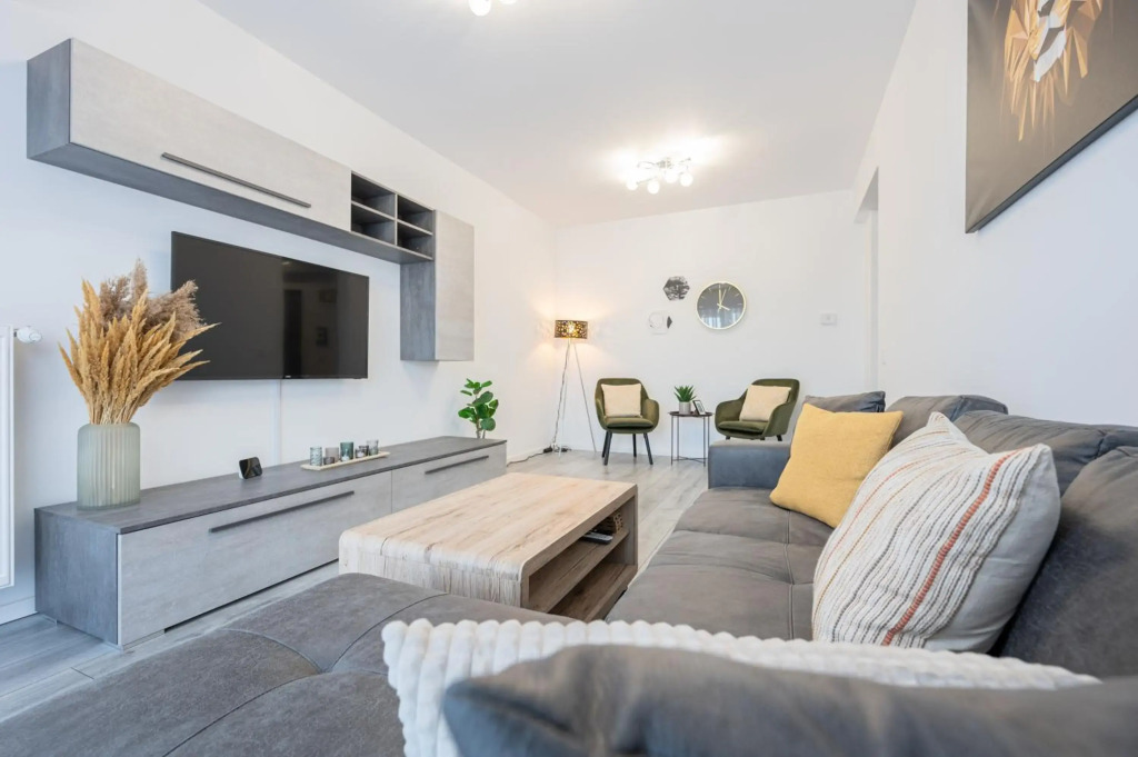 Grey apartments