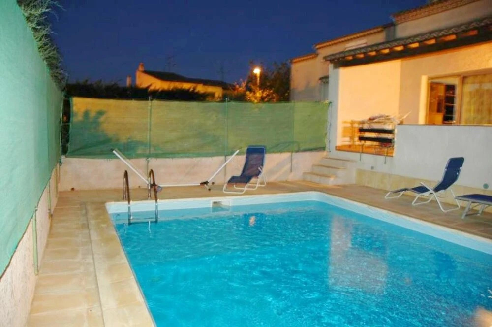 House With 3 Rooms In Agde, With Private Pool, Furnished Terrace And E