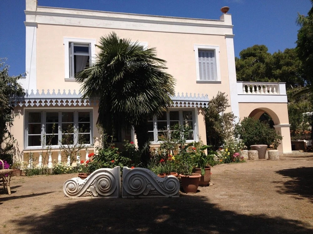 Villa With 7 Bedrooms in Poseidonia, With Wonderful sea View, Private