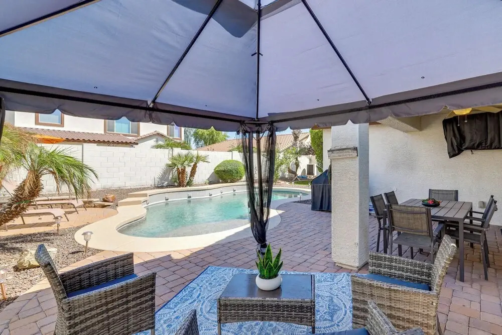 4 Mi to Luke Afb: Family Home w/ Pool & Grill