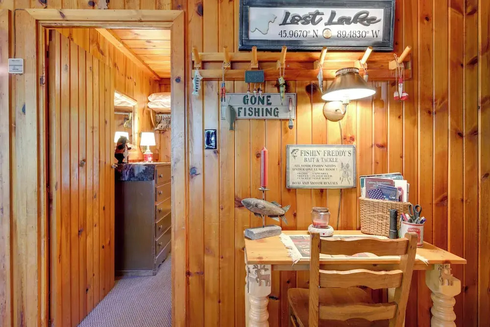 Dock & Beach Access: Duplex Lake Cabin!