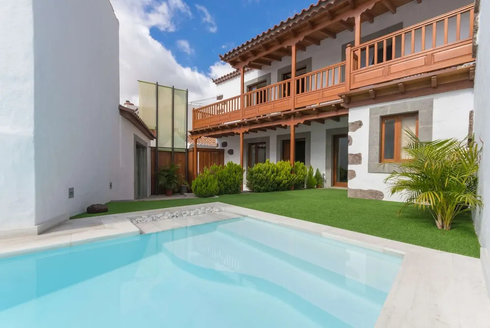 Casa rural con piscina privada en Santa Lucía