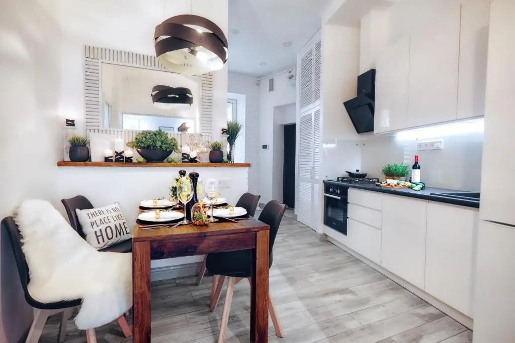 Scandinavian style of Lux Apartments in Lviv