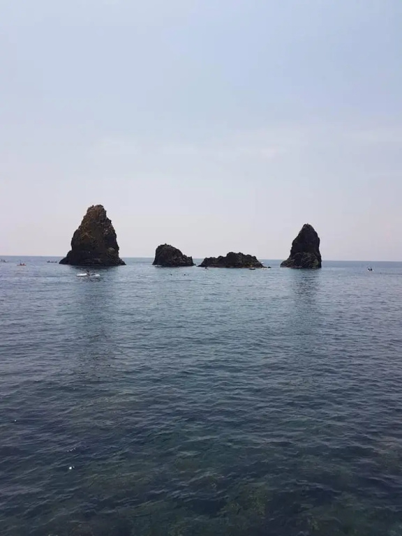 Studio In Aci Castello With Wonderful Sea View Furnished Balcony And Wifi
