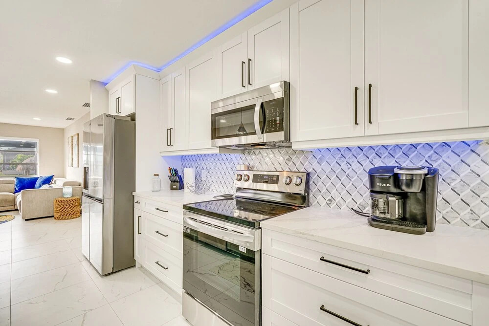 Canal-front Escape w/ Lanai & Pool in Cape Coral!