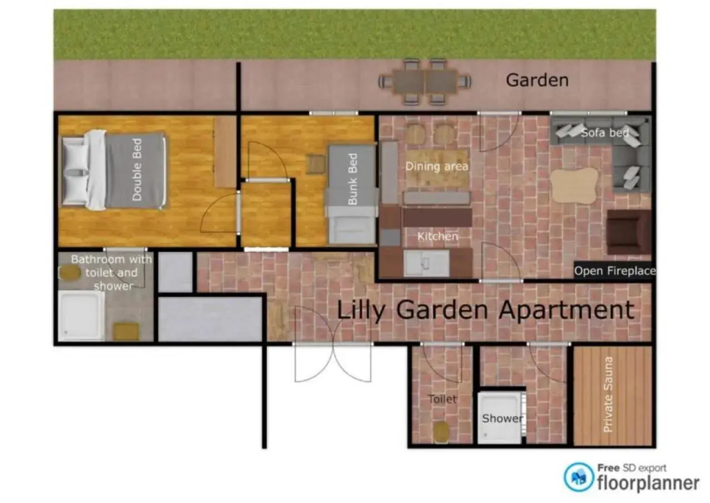 Lilly Chalet- Apartments with private sauna, close to ski lifts