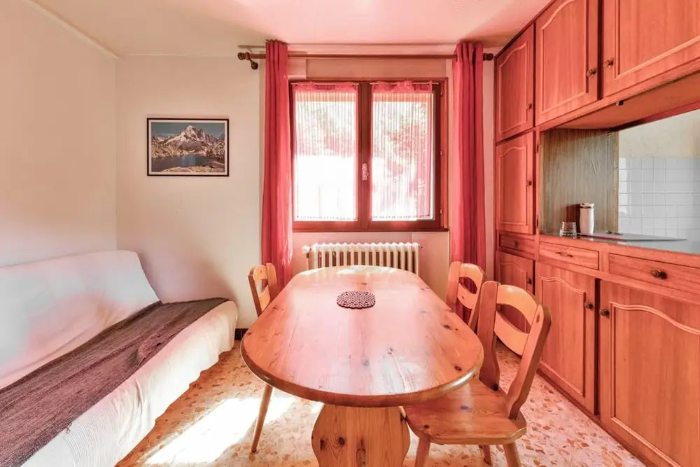 Apartment With 2 Bedrooms in La Perrière Courchevel, With Wonderful Mountain View, Furnished Garden and Wifi - 6 km From the Slopes