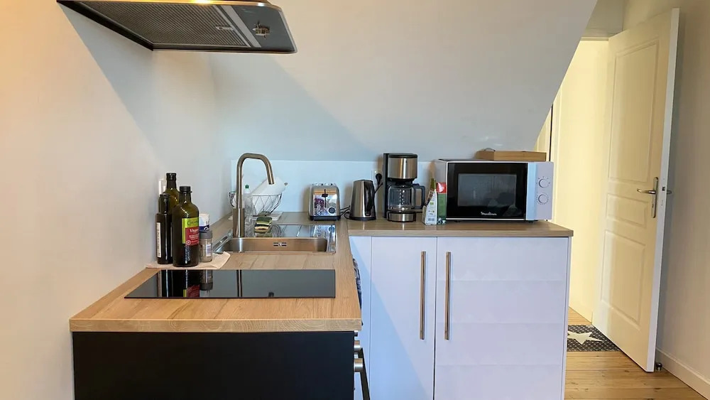 Villa la Korrigane vue mer cuisine privée
