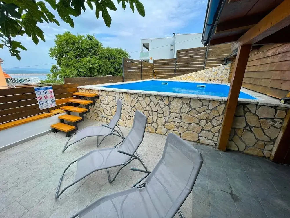 Holiday Home Dramalj With Pool Near Sea