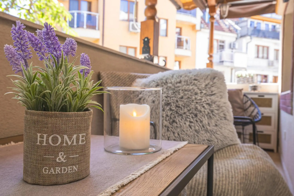 Stylish 1BD Flat with a terrace near the centre of Plovdiv