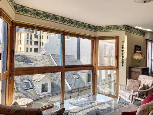 Apartment Granville appartement en duplex de type f4 avec vue sur en centre ville