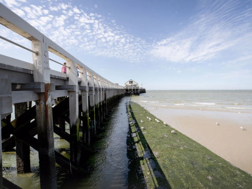 Railway to the Beach Blankenberge