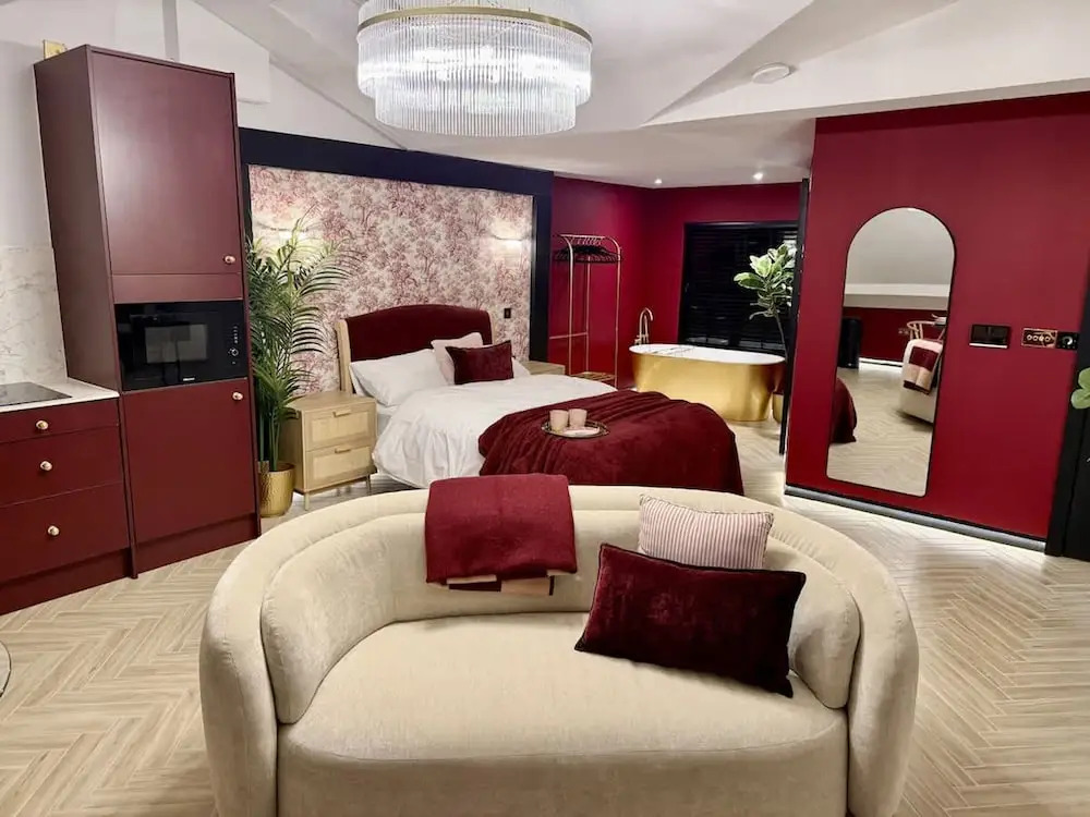 Gold Bath Japandi 2 Apts Bham City Centre