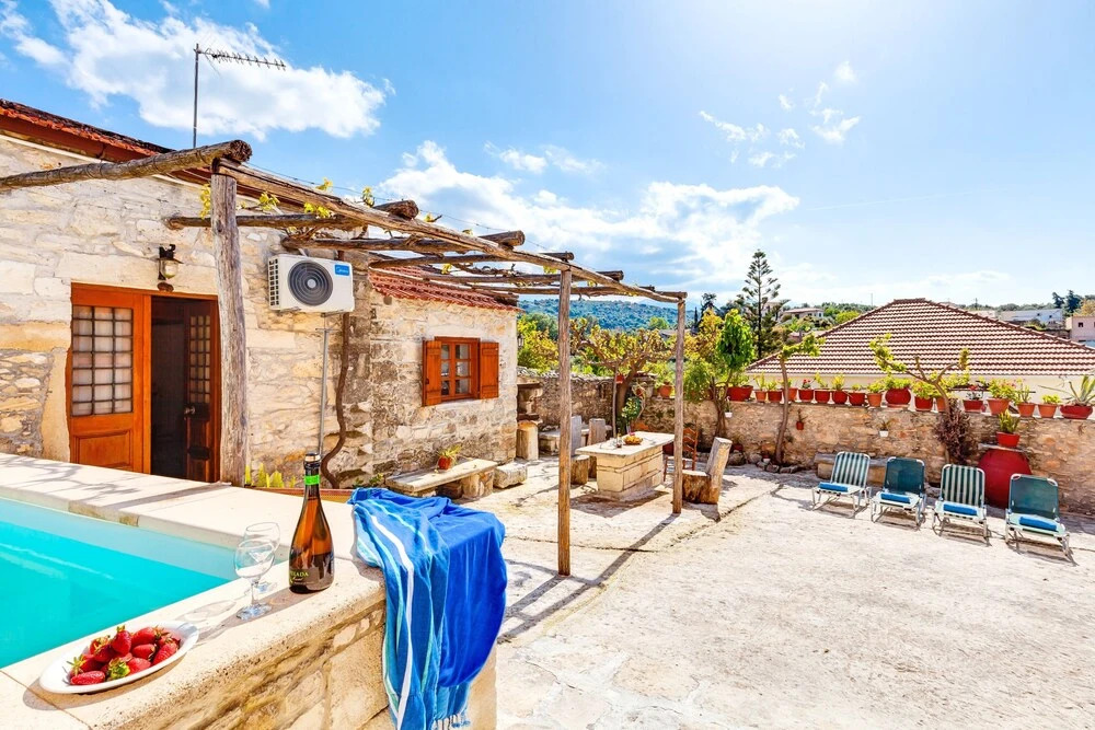 Villa Vereniki Heated Pool