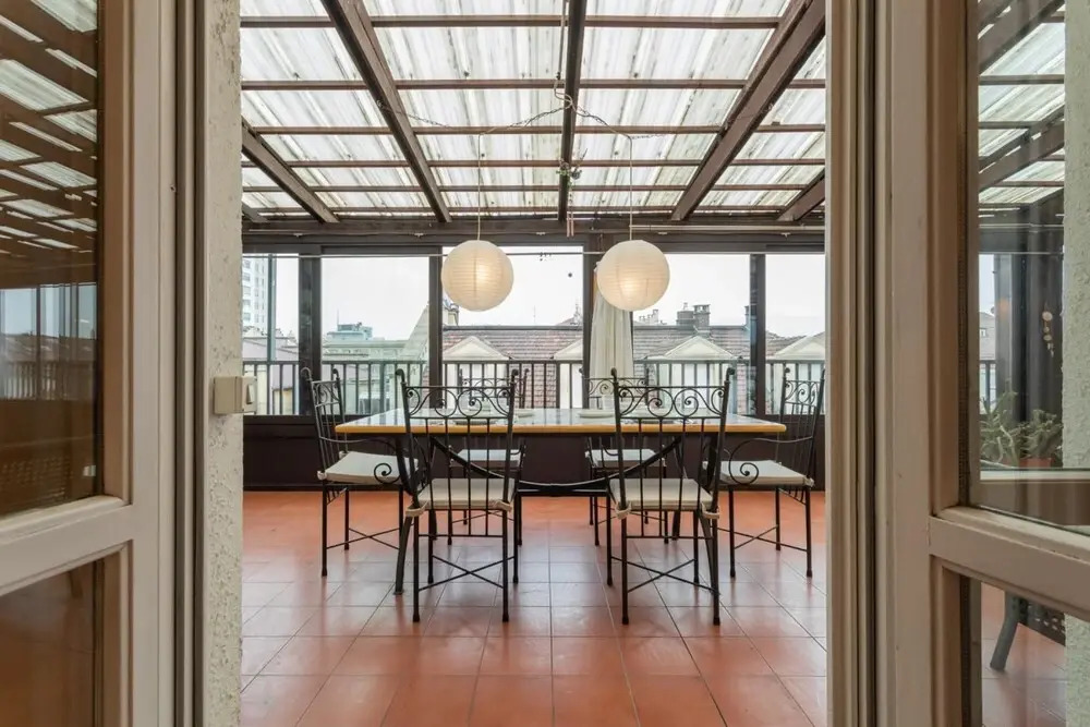 Una Suggestiva Terrazza su Piazza Solferino