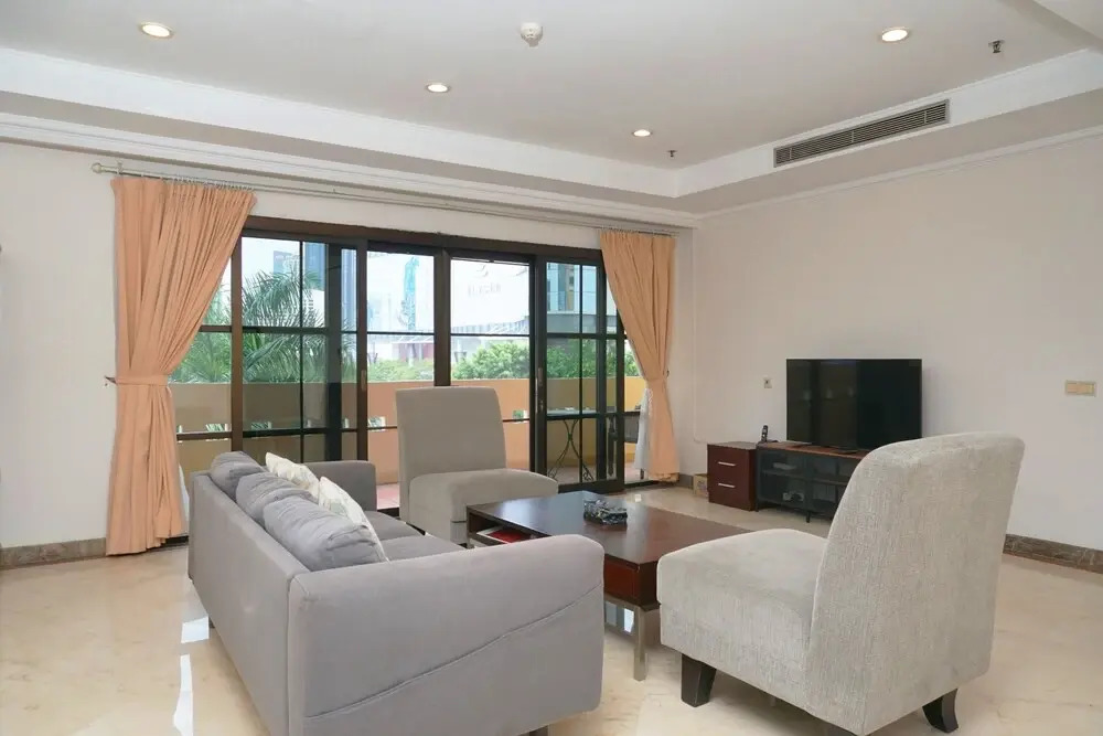 Modern and Spacious 2BR at Kusuma Chandra Apartment By Travelio