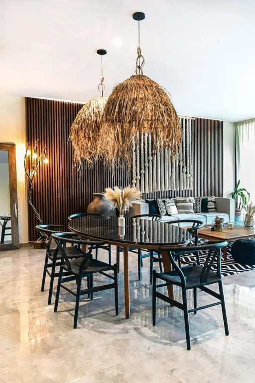 Light Luxury And Leafy Views at our 2 BR Apartment 10 min From Tulum Ruins