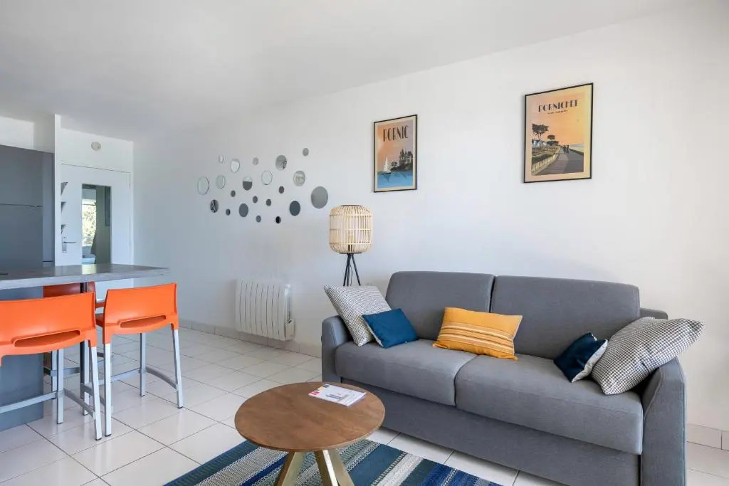 Vue imprenable sur l'Ocean dans cet appartement pour six personnes