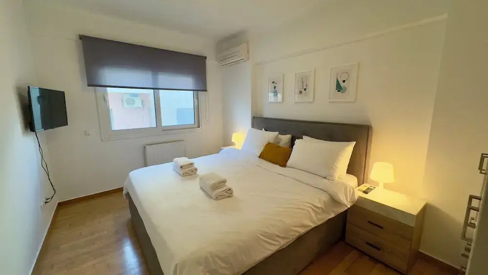 Minimalist 2Bedroom Apartment with Balcony in the heart of Athens