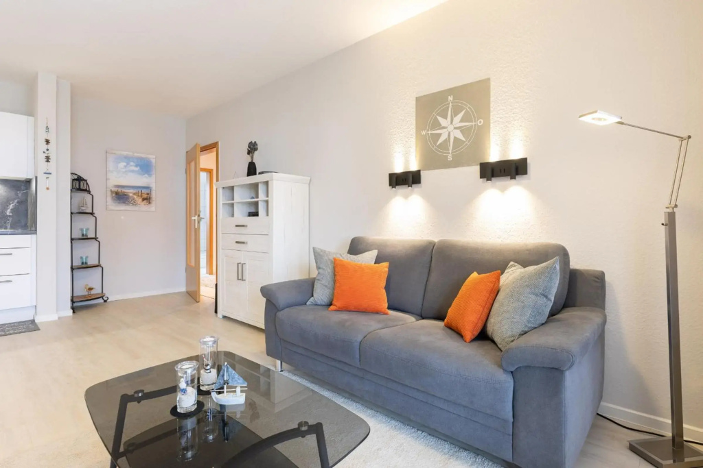 Ferienwohnung Wellenrauschen mit Terrasse im Kaiserhof 4