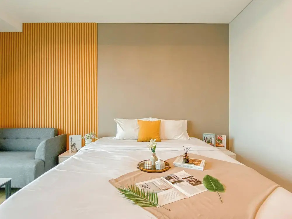 Simple Designed And Homey Studio At Apartment Capitol Suites